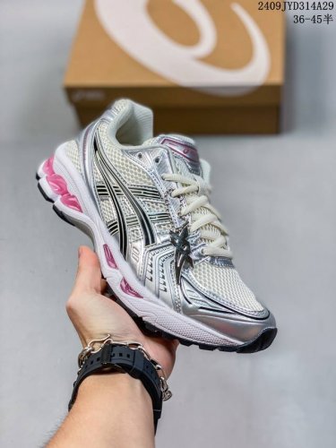 公司级asics Gel-Kayano 14 公司级版本 银灰绿 亚瑟士运动休闲透气专业跑鞋 采用工程弹性双层再生针织密度鞋面材质 后跟3D可视gel缓震乳胶物