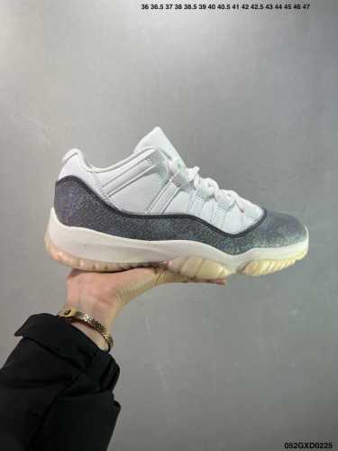 公司级Air Jordan 11 Low ”Neapolitan“ Aj11 粉底康扣 东莞大厂纯原出品 采购原装碳纤 原纸板开发 限定原盒 纯原质感 进口头层