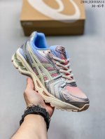 亚瑟士 Asics Gel-Kayano 14 公司级版本运动休闲透气专业缓震慢跑鞋 采用工程弹性双层再生网格密度鞋面材质 后跟3D可视Gel缓震乳胶物料 升级