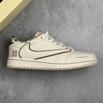 本地290 核心私 travis Scott X Fragment Design X Air Jordan 1 Low Og Sp Aj1 乔1 纪梵希联名-米