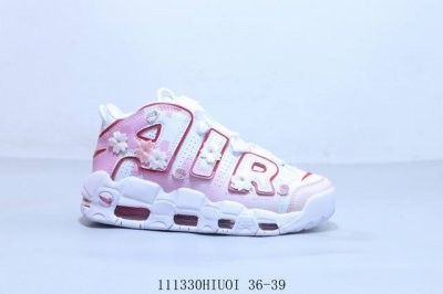 170 耐克Nk Wmns Air More Uptempo University Blue 大Air 皮蓬经典高街百搭篮球鞋 111330Hiuoi 36-3