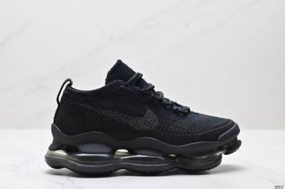 公司级耐克Nike Air Max Scorpion Flyknit”Phantom Black Light Cream“天蝎座系列2025款超级大气垫系列 前