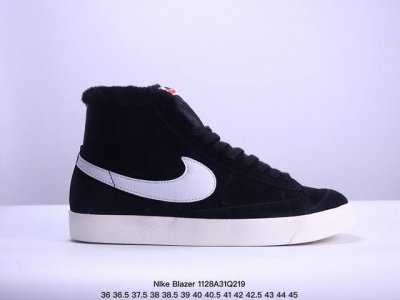 加毛 真标nike Blazer Mid‘77 Suede 经典百搭高帮开拓者休闲运动板鞋 Xm1128Q219