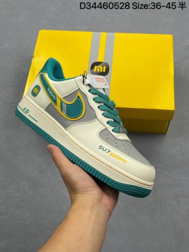 Air Force 1 Low 小米Su7 原楦头原纸板 打造纯正空军版型 #专注外贸渠道 全掌内置蜂窝气垫 #原盒配件 原厂中底钢印 拉帮完美 官方同步上架