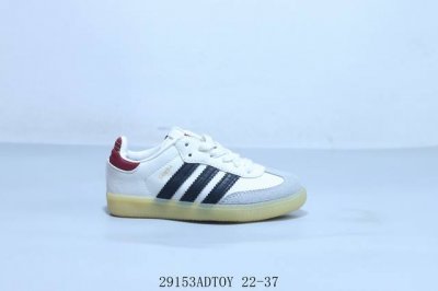 阿迪达斯童鞋 Samba Kith Clarks 巴舞系列绅士德训足球风百搭低帮休闲运动板鞋 29153Adtoy 22-37