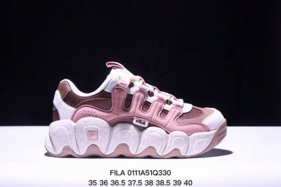 公司级etudes X Fila斐乐 织物合成革tpu 圆头系带厚底 减震耐磨 低帮 复古休闲鞋 货号:F12W342103Foa 尺码:35.5 36 36.
