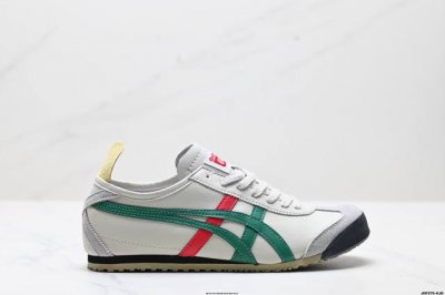 公司级Onitsuka Tiger鬼冢虎 Mexico 66 Slip-On 一脚蹬低帮夏季透气运动休闲鞋 货号:1183C102-201 尺码:36 37 3