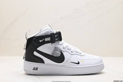 公司级nike Air Force 1 Mid 07 Lv8 原楦头原纸板 打造纯正高帮空军版型 专注外贸渠道 全掌内置蜂窝气垫 原盒配件 原厂中底钢印、拉帮完