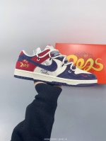 ：340 公司级 Nike Sb Dunk Low“蛇年系列——绑带蓝白藏蓝勾” 周年高端定制 低帮休闲板鞋 定制鞋盒 大厂纯原品质出货 超高清洁度 皮料切割干