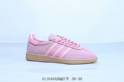 Adidas Handball Spezial 阿迪达斯经典款 德训复古休闲板鞋 粉 货号 Ji2654 41 Adqqt半 36-40