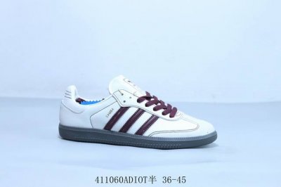 阿迪达斯三叶草Adidas Originals Samba Vegan Og”Spd“桑巴舞系列绅士德训足球风百搭低帮休闲运动板鞋 货号 Ig1987 41 A