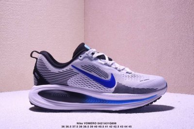 公司级Nike Vomero 18 耐克 舒适减震防滑 低帮跑步鞋 全掌Reactx泡绵中底 前掌和后跟还配备了Air Zoom气垫单元 据说跑起来更快更舒适哦