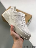 古驰 Gucci Distressed Screener Sneaker 古驰小脏鞋系列 经典原型复古百搭厚底增高板鞋复古学院风 码数：如图 Id：104245