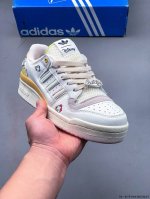 集图 180 公司级！阿迪达斯/Adidas Originals Forum 84 Low Adv 低帮百搭潮流休闲运动板鞋。以复古篮球鞋的外形为基础，采用皮革