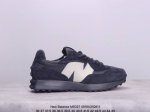 公司级new Balance Ms327 复古休闲运动慢跑鞋 完美细节 #全新 New Balance 327 系列 以更纯粹的复古风格设计打造的全新造型 侧身
