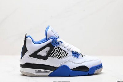 公司级Nike Air Jordan 4 Retro 耐克迈克尔 乔丹Aj4代中帮复古休闲运动文化篮球鞋 原厂材料Tpu超Q弹网格材质 缜密拉帮及中底钢印细节