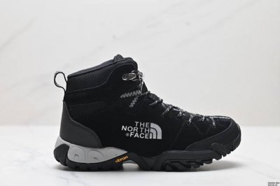 公司级加绒款 The North Face 北面 乐斯菲斯 登山鞋 秋冬季户外防水耐磨徒步鞋 具有出色的抓地力和稳定性在户外越野中勇往直前！ 回弹性中底具有出色