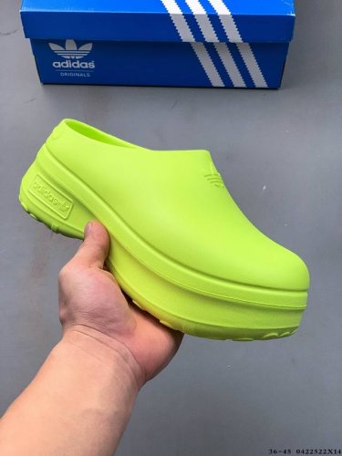 集图 Adidas阿迪达斯三叶草Adifom Stan Mule厚底凉鞋厨师鞋穆勒鞋 0422522X14