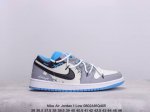 公司级nike Air Jordan 1 Low aj1乔1低帮休闲板鞋 同步官方配色 原档冲孔鞋头 四线拉帮 鞋舌高弹海绵填充 官方货号:Dc0774-416