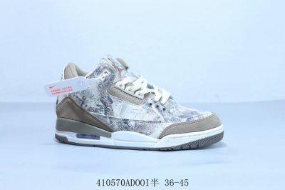 乔丹Air Jordan 3 Retro Black Gold . 迈克尔 乔丹Aj3代中帮复古休闲运动文化篮球鞋 货号 Dm3707-202 410570Ad