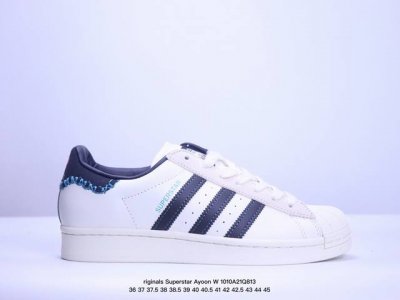 公司级阿迪达斯adidas三叶草 Originals Superstar Ayoon W贝壳头系列低帮经典百搭休闲运动板鞋 货号:Ie1436 尺码:35 36