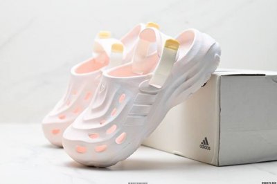 公司级Adidas Duramo Sandals Maxxclog 防滑厚底舒适休闲洞洞鞋 货号:Jh6278 Id:Dsd275-Ee D