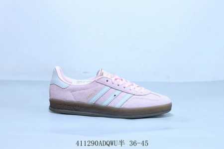 阿迪达斯Adidas Originals Gazelle Esquisite Gucci 德训 羚羊系列低帮复古百搭休闲运动板鞋 蓝粉 货号 Ji2716 41 - 点击图像关闭