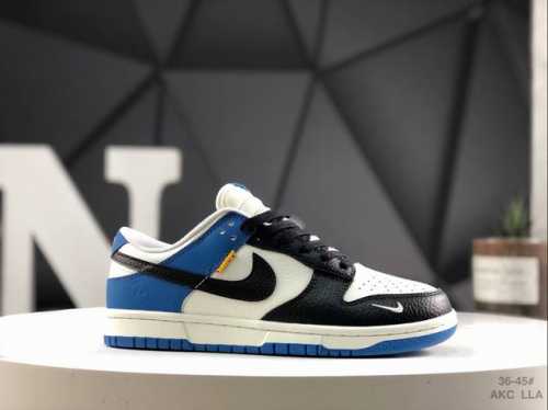 290 公司级带半码Nike Sb Dunk Low 斯图西联名 周年高端定制 低帮休闲板鞋 定制鞋盒 大厂纯原品质出货 超高清洁度 皮料切割干净无任何毛边 细