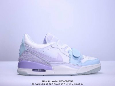 Nike Air Jordan Legacy 312 Low 白红紫 原厂私磨 原厂纸板 原厂盒装 完美走线 进口头层皮 致力打造精致。乔丹篮球鞋系列 号称 “