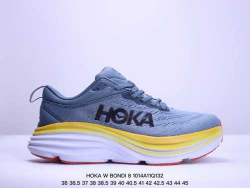 公司级小红书推荐hoka W Bondi 8全新配色 这个品牌来自于新西兰的毛利语，Hoka表示大地，One One表示飞越，连起来就是飞越地平线，One On