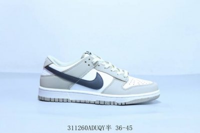 160 耐克 Nike Sb Dunk Low Pro 复古低帮 休闲运动滑板板鞋 灰白 货号 Ib3079-200 311260Aduqy半 36-45