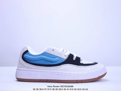 Vans Rowan 2 二代滑板鞋 “专业职业滑板运动鞋，第二代终于出货”小众鞋型，专业滑手看过来！内置减震气垫，防滑华夫格大底！ 货号：VN0A2Z3IBA