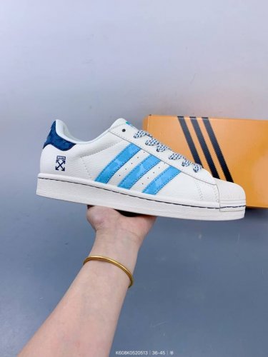 高端定制 阿迪达斯Adidas三叶草 Originals Superstar贝壳头系列 低帮经典百搭休闲运动板鞋原装头层材料 用料绝不含糊 独家版型蒸餾加工帶來
