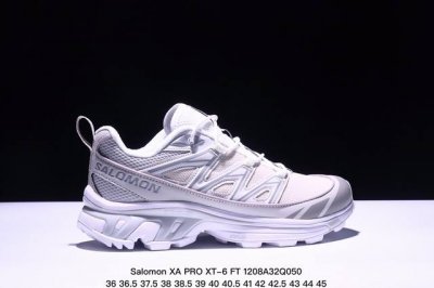 公司级salomon Xa Pro Xt-6 Ft萨洛蒙户外越野跑鞋 鞋面采用sensifit贴合技术 全方位贴合包裹脚型 鞋跟部鞋底牵引设计 提供强大的抓地性