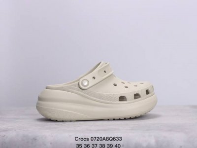 Crocs卡骆驰 Classic Clog 经典云朵沙滩凉鞋 洞洞凉鞋 女款 细节满分 质感无敌 脚感惬意舒适软硬适中秀气可爱 增高神器 小蛮腰设计超显脚小 百