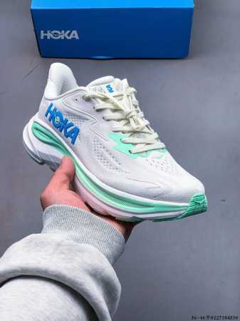 公司级！新款 Hoka One One Clifton 10 克利夫顿10代 休闲跑步鞋轻量缓震运动鞋 0227308J30 - 点击图像关闭