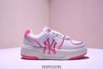 Mlb Chunky Liner Dia Monogram 厚底低帮休闲鞋 Ny印花限定 牛皮材质运动鞋 真标带半码 Size:35-40码 Xm0411Q62