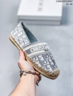 官网主推款 Dior 20S 春夏首秀 迪奥渔夫鞋半拖系列 原单代购渠道版本 市面最高版本 3D原版logo电绣立体感 Christian Dior 经典老花版