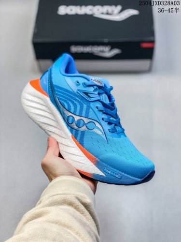 公司级Saucony Triumph 22 索康尼胜利 旗舰级缓震 慢跑减震透气 低帮训练跑步鞋 货号:S20964-215 尺码:36-45 04Jxd328