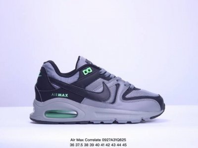 真标耐克air Max Correlate 气垫缓震耐磨运动鞋时尚潮流休闲透气跑步鞋 选用网眼鞋面，脚感舒适透气。鞋舌、鞋侧及后跟处饰有品牌标识，简约大气又时尚