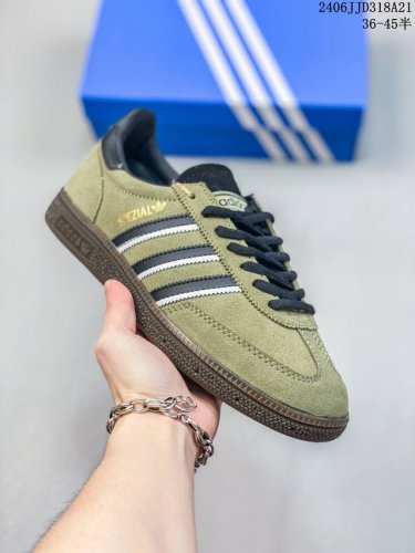 公司级！Adidas 阿迪达斯wales Bonner Japan联名日式samba德训鞋情侣款复古运动休闲板鞋 06Jjd318A21