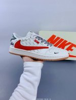 ：260 Travis Scott X Fragment Design X Jordan Air Jordan 1 Low Og Sm反光 “斯图西联名——印花
