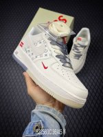 C 公司级Nike Air Force 1‘07 原楦头原纸板 打造纯正低帮空军版型 专注外贸渠道 全掌内置蜂窝气垫 原盒配件 原厂中底钢印、拉帮完美 货号:H