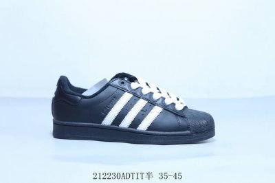 阿迪达斯Adidas Originals Superstar防滑耐磨轻便透气 低帮 贝壳头板鞋 212230Adtit半 35-45