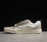 Vans Classics Knu Skool 范斯官方 黑白斑马纹 面包鞋 Vn000Cs0B05 Vans超火的土豆鞋 复古经典 鞋头放大 包边上移加厚 鞋