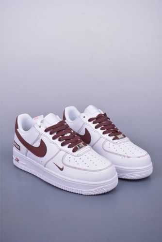 Nike Air Force 1 Low Just Do It联名 原楦头原纸板 打造纯正空军版型 专注外贸渠道 全掌内置蜂窝气垫 原盒配件 原厂中底钢印、拉帮