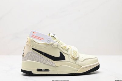 公司级Nike Air Jordan Legacy 312 Low耐克乔丹三合一混合版本低帮文化休闲运动篮球鞋 货号:Hj3483-101 尺码:36 36.5