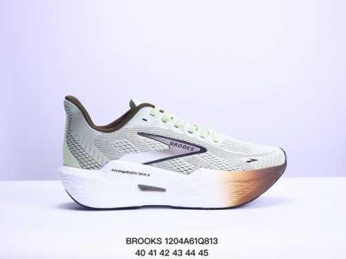 公司级brooks布鲁克斯hyperion Max 烈风2 减震竞速马拉松专业跑鞋 货号: 434 1D 410 尺码:40-45 Xm 4Q813