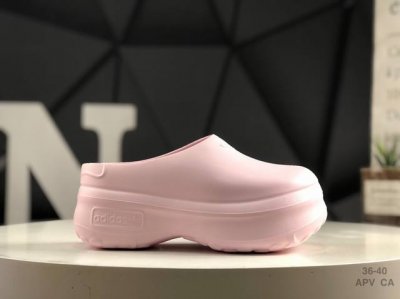 90 阿迪达斯 Ad Originals Adifom Stan Smith Mule 防滑耐磨轻便运动凉鞋穆勒厨师鞋 货号：Ie0480轻松脚感 一穿即走 这