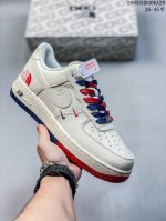 海外限量发售 公司级Nike Air Force 1 '07 Low Xiaomi联名 海湾蓝 空军一号 低帮 运动鞋 休闲鞋 折边针车 工艺难度大 原楦头原纸